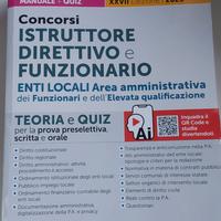 Manuale per concorso da funzionario amministrativo