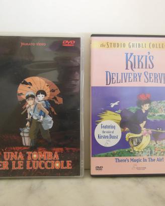 Una tomba per le lucciole / Kiki's Delivery in DVD