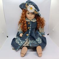 Bambola di Porcellana 48 cm Bambina Doll.