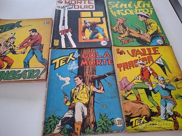 lotto di 5 tex giganti in prima edizione