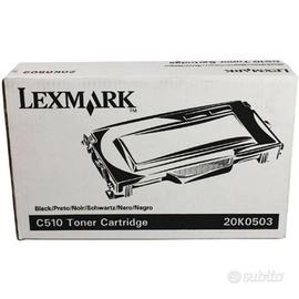 Lexmark 20K0503 - Toner nero originale per Lexmark