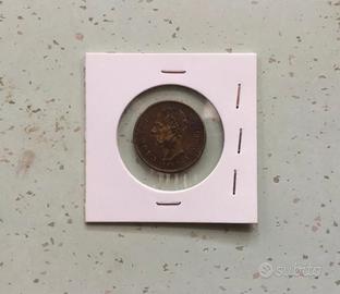 Umberto I re d'Italia Lire 20 1882 riproduzione 