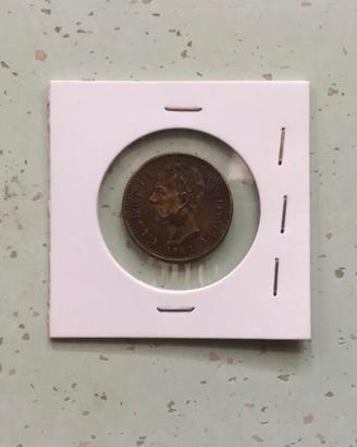 Umberto I re d'Italia Lire 20 1882 riproduzione 