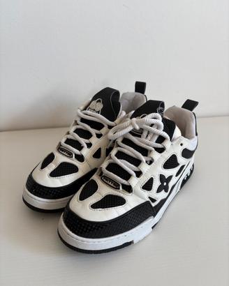 Louis Vuitton Skate Sneaker Black White
