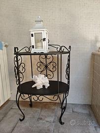 Carrello in ferro battuto