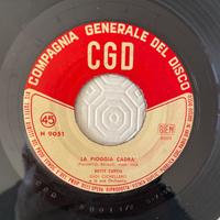 Vinile 45 giri Betty Curtis 1958