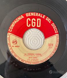 Vinile 45 giri Betty Curtis 1958