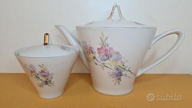 TEIERA E ZUCCHERIERA IN CERAMICHE BAVARIA