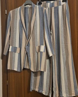 tailleur lino taglia m