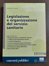Legislazione e organizzazione del servizio sanitar