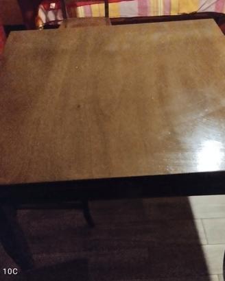 tavolo in legno apribile a libro 