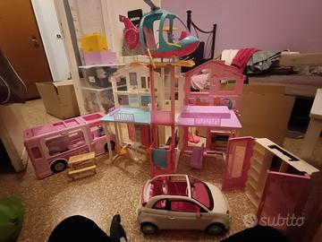 casa,macchina,camper elicottero ed armadio