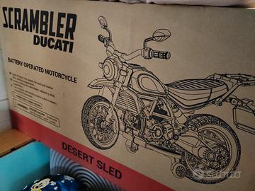 moto scrambler Ducati giocattolo 