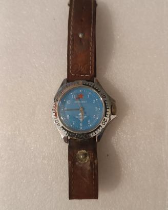 OROLOGIO UOMO A CARICA MANUALE STILE MILITARE