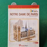 Puzzle 3D Cattedrale di Notre Dame