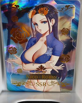 SSR Nico Robin Card Goddess One Piece