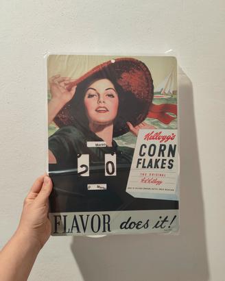 Calendario perpetuo Kellogg's
