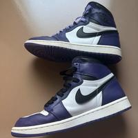 Jordan 1 court purple