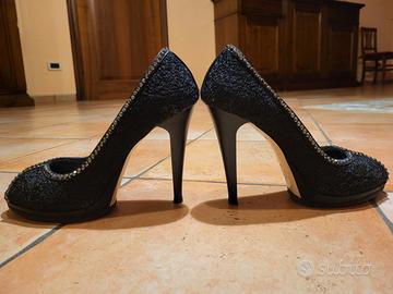 Décolleté nera Loriblu