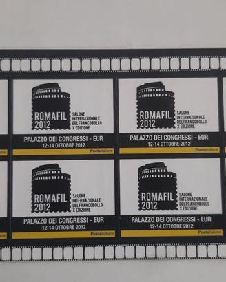 francobolli romafil 2012