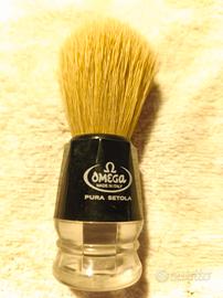 Lotto 3 pennelli rasatura Omega 