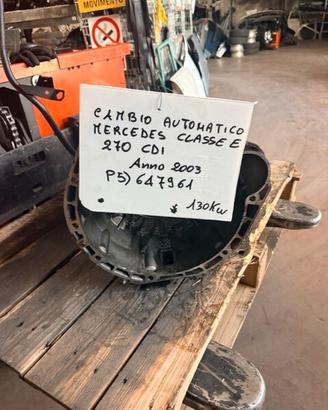 Cambio Automatico Mercedes Classe E 270 CDI Anno 2