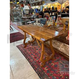 TAVOLINO FRATINO IN LEGNO CONSOLLE INGRESSO PIEDE