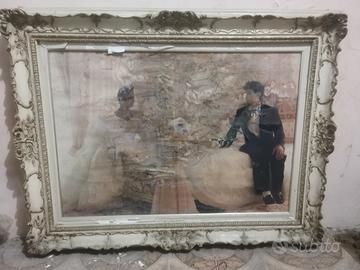 Quadro Vintage, cornice antica fine 800