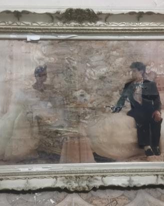 Quadro Vintage, cornice antica fine 800