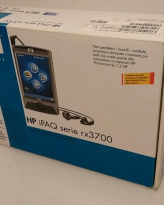 HP palmare iPAQ rx3700 con accessori