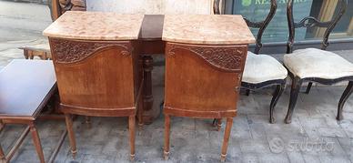 coppia comodini liberty