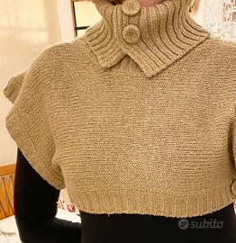 Top oro in lana