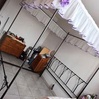 baldacchino in ferro battuto 