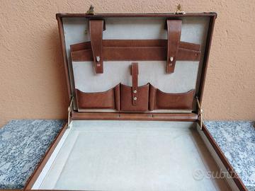 VALIGETTA UFFICIO IN  PELLE ECOLOGICA