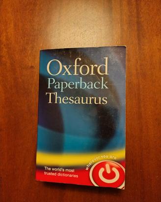 Oxford Paperback Thesaurus