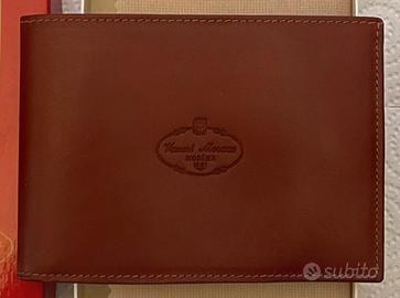 Portafoglio in pelle - Vanni Morace