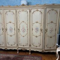 Camera da letto d’epoca decorata a mano – completa