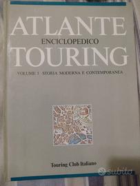 4 Volumi Atlante Enciclopedico Touring Club Italia