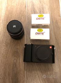 Mirrorless YI M1 + obiettivo 12-40mm