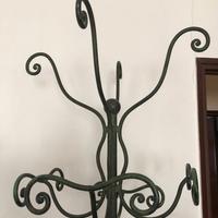 Attaccapanni in ferro battuto