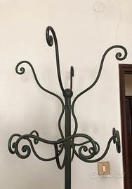 Attaccapanni in ferro battuto