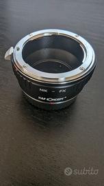 Adattatore NIK-FX marca K&F Concept