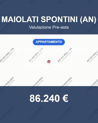 Immobile in asta di 124 m² con box auto a Maiolati