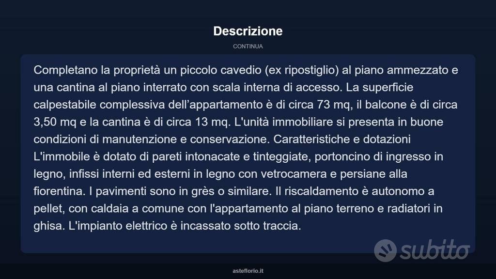 Appartamento – Tavarnelle Val di Pesa, San Michele - Vista 4