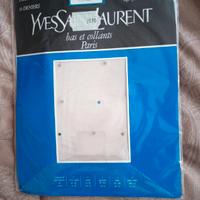 Collant donna ysl nuove bianche con brillantini 