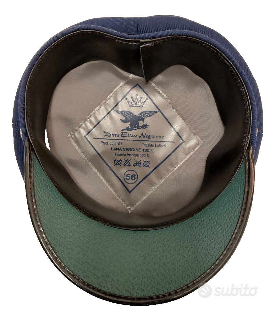 Cappello Ferrovie FS Taglia 56 Berretto ferroviere Collezionismo