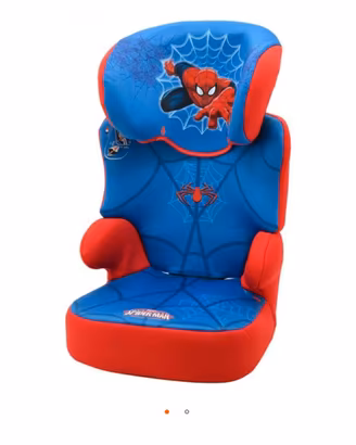 Seggiolino auto spiderman