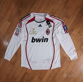 Maglia Milan Maldini 2005-2006 Maniche Lunghe