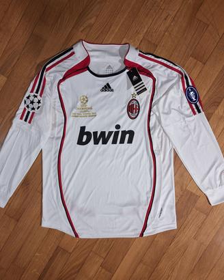 Maglia Milan Maldini 2005-2006 Maniche Lunghe