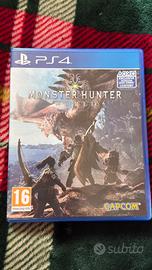 Monster Hunter world per PlayStation 4